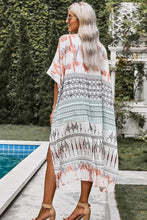 Load image into Gallery viewer, Bohemian Floral Print Kimono