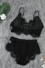Load image into Gallery viewer, Eyelash Lace Bra Set