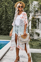 Load image into Gallery viewer, Bohemian Floral Print Kimono