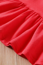 Load image into Gallery viewer, Toddler Girls' Peplum Top and Embroidered Jeans set