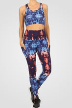 Load image into Gallery viewer, Tie Dye Yoga Set