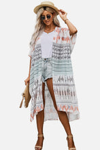 Load image into Gallery viewer, Bohemian Floral Print Kimono