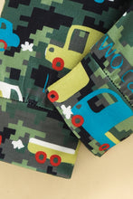 Load image into Gallery viewer, Baby Boy Graphic Bodysuit and Car Print Pants Set