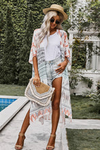 Load image into Gallery viewer, Bohemian Floral Print Kimono