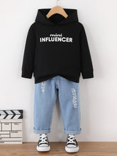 Load image into Gallery viewer, Kids MINI INFLUENCER Hoodie and Jeans Set
