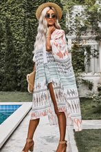 Load image into Gallery viewer, Bohemian Floral Print Kimono